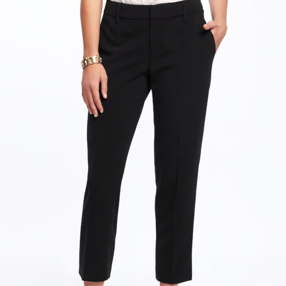 Old Navy Harper Mid-Rise Pant in Black